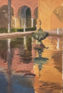 Reflections of the Mercury Pool - 30 x 20cm NFS
